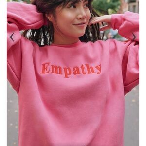 Pink Empathy Sweatshirt